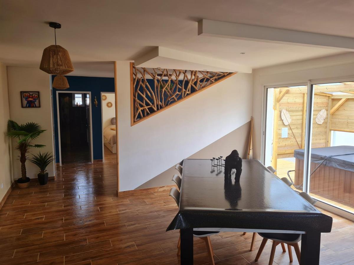 A Fleur De Spa : Maison Chaleureuse Avec Spa Privatif Et Billard. Coulogne Buitenkant foto